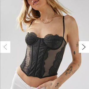 Urban Outfitters Out From Under Modern Love Corset